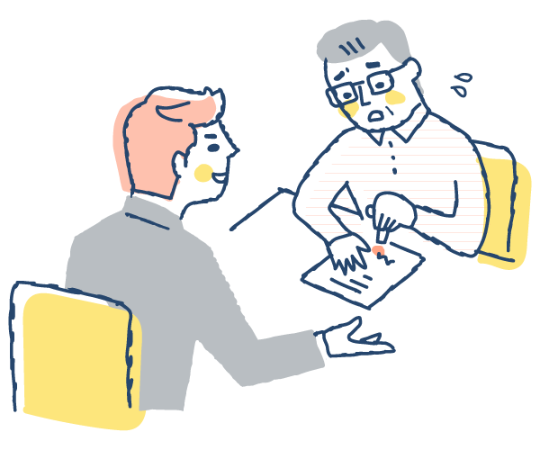 安易に示談してしまう被害者イメージ